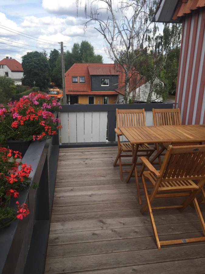 Schoene Gemuetliche Ferienwohnung Mit Kamin II Im Harz Darlingerode Exterior photo
