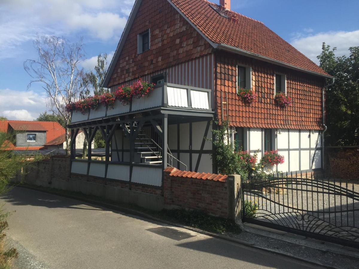 Schoene Gemuetliche Ferienwohnung Mit Kamin II Im Harz Darlingerode Exterior photo
